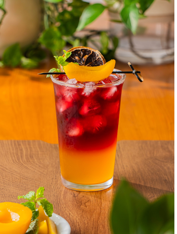 🍑 TRÀ ĐÀO HIBISCUS – THANH MÁT & ĐẸP MẮT