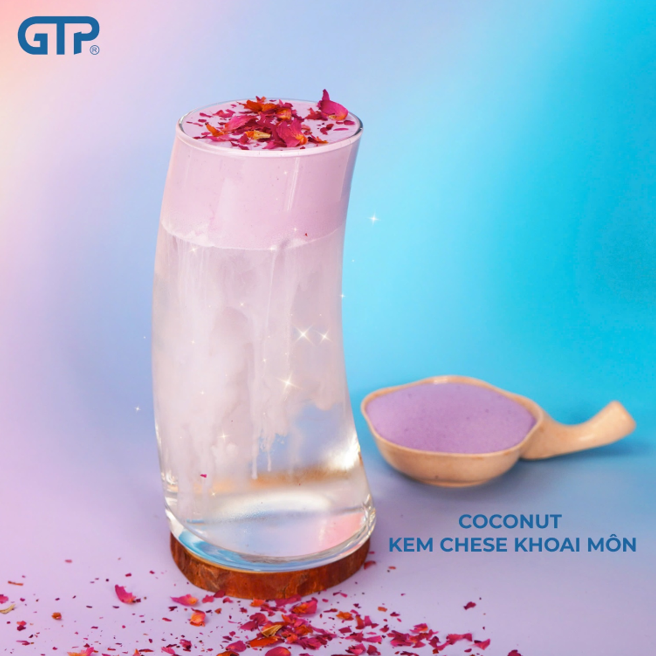 Coconut Kem Cheese Khoai Môn
