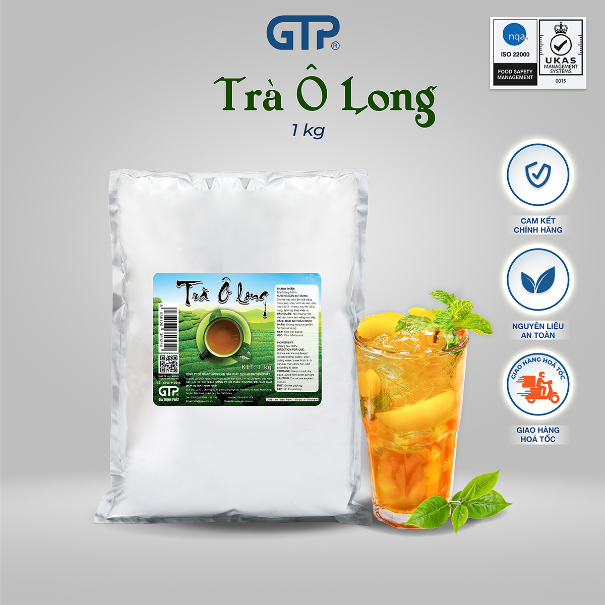 Trà ô long (1kg/bao)