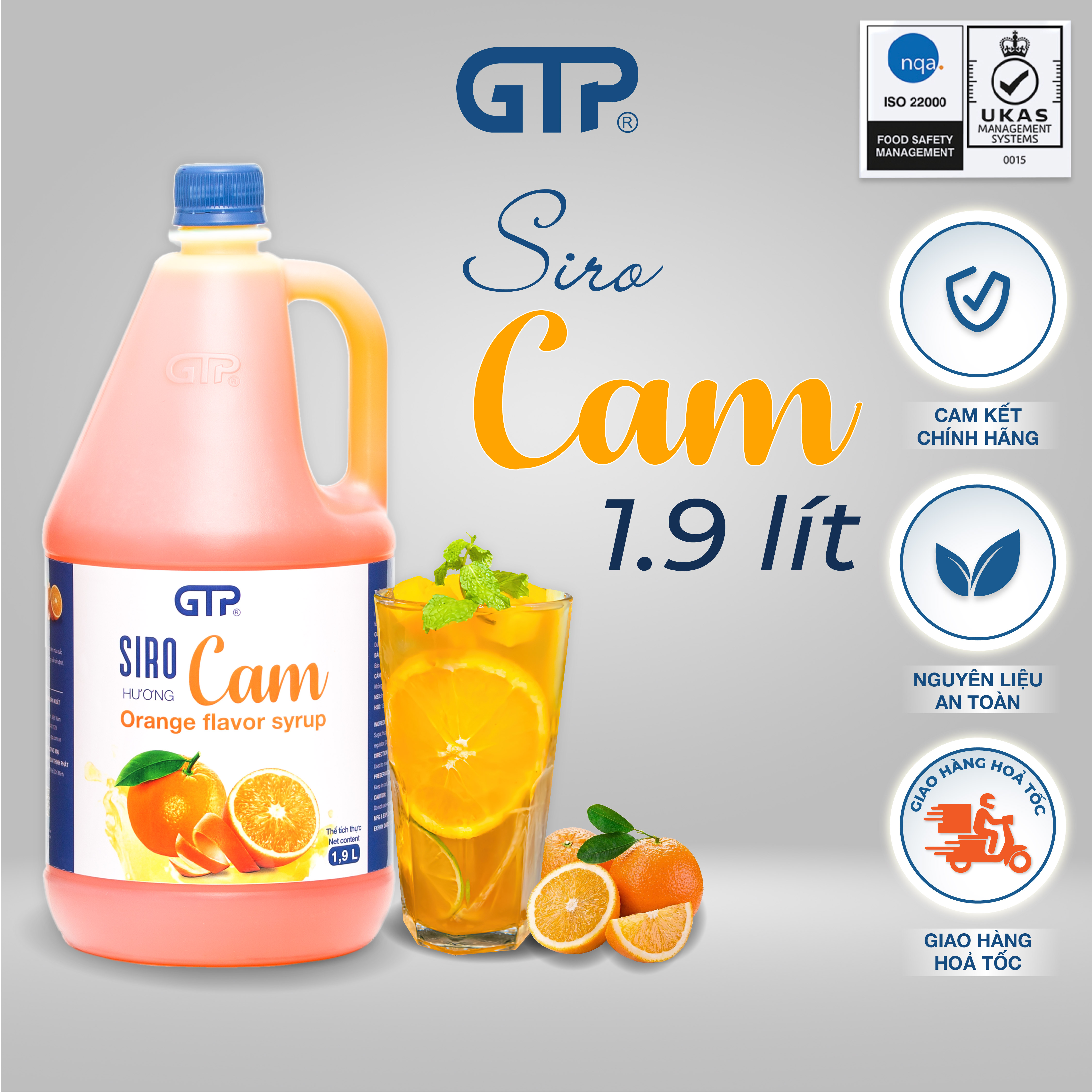 Siro cam GTP (1.9L/chai)