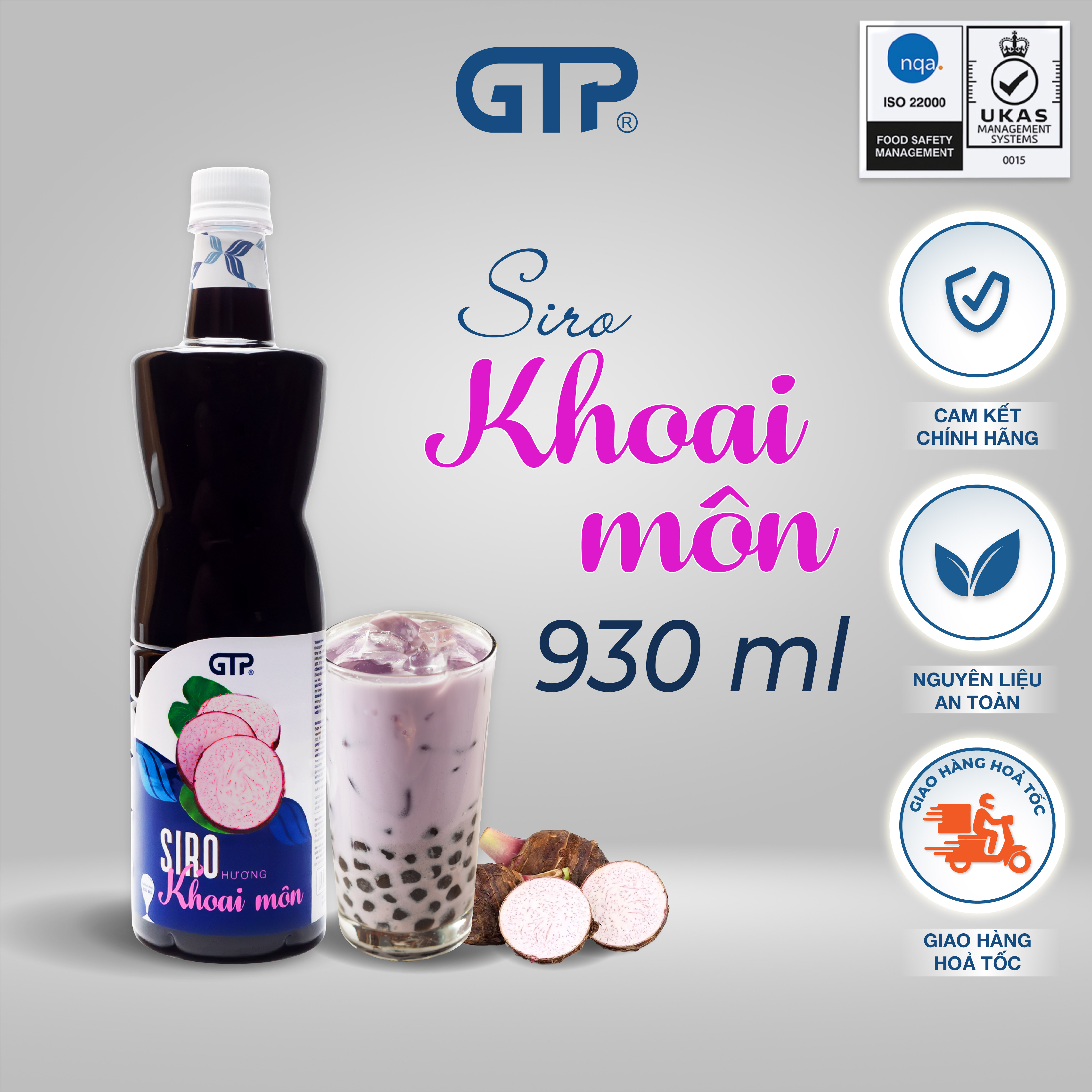 Syrup Khoai Môn GTP 930 ml
