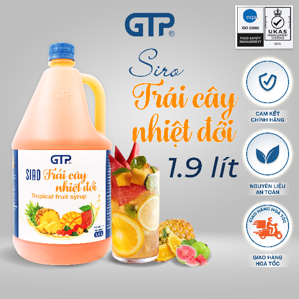 Siro Trái Cây Nhiệt Đới (1.9l/chai)