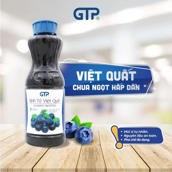 Sinh tố Việt Quất GTP