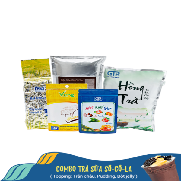 Combo nguyên liệu trà sữa socola Combo nguyên liệu trà sữa socola