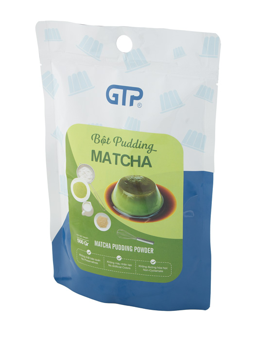 Bột Pudding GTP Hương Matcha (500g/gói)