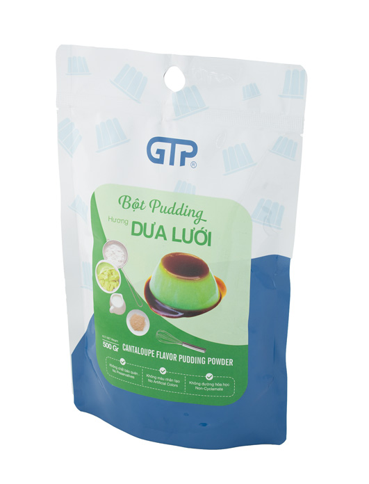 Bột Pudding GTP Hương Dưa Lưới (500g/gói)